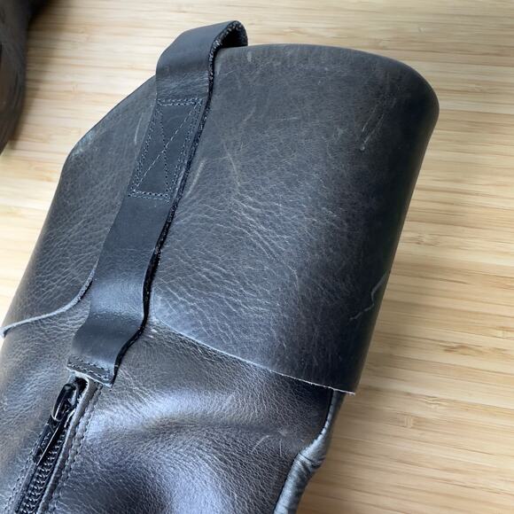 Maruti‎ Leather Boots Women's 7 Brown Riding Moto Portugal Made - Picture 5 of 13